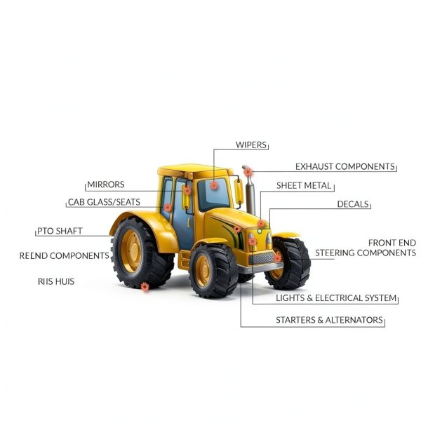 Aftermarket Tooth Pin Retainer for Crawler Loaders and-6