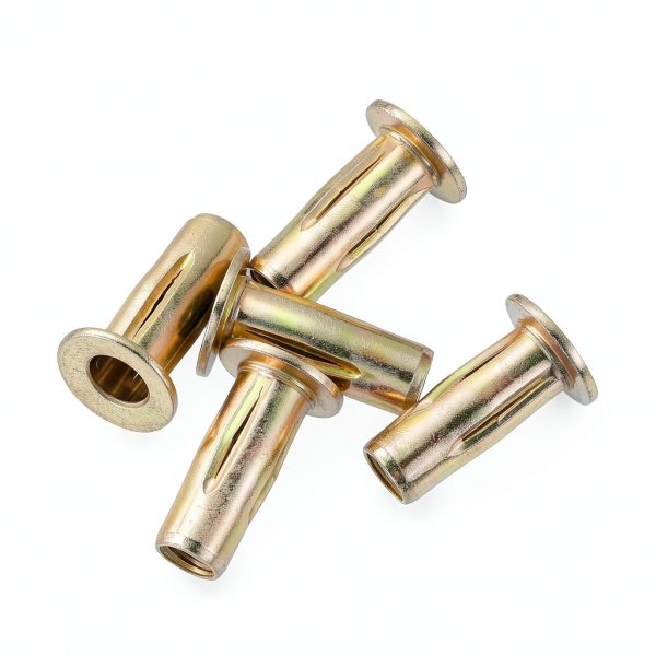 uxcell 5/16-18 Multi-Grip Rivet Nuts Gold Zinc Plated Carbon Steel-2